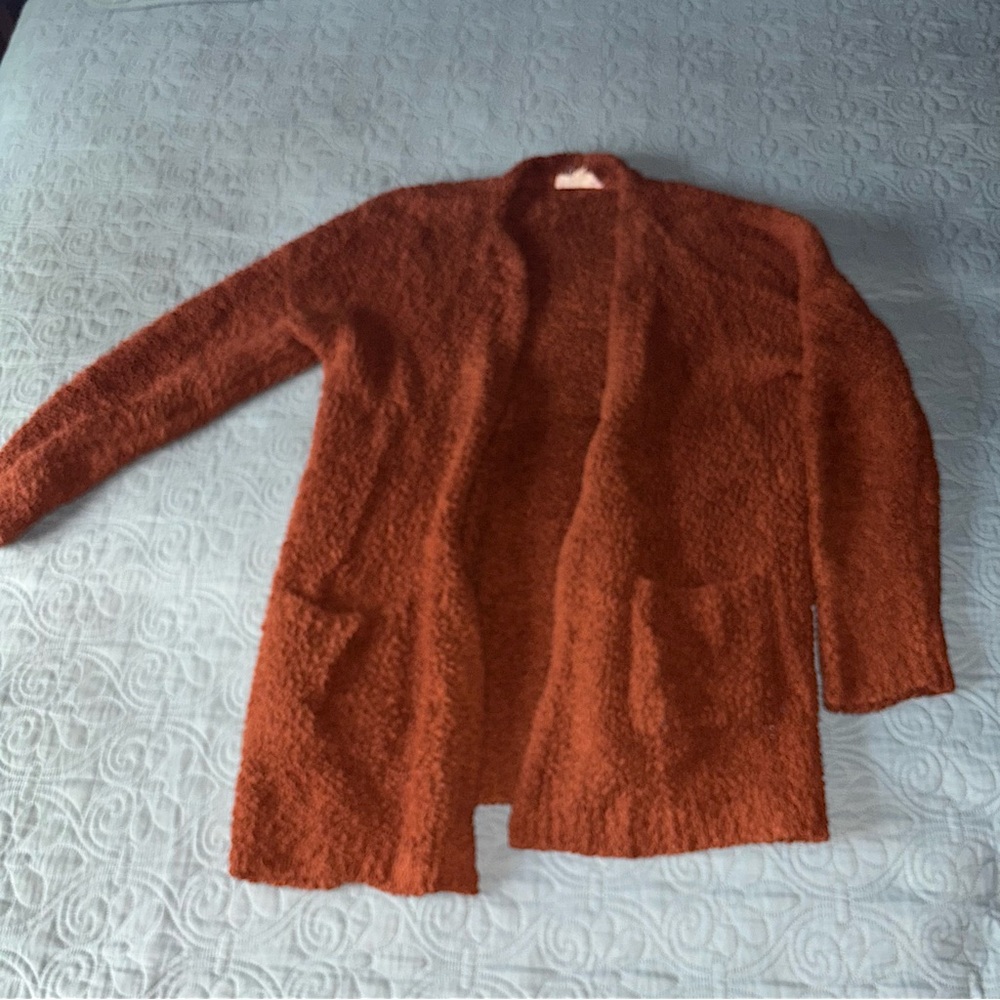 Pink Republic Orange Cardigan